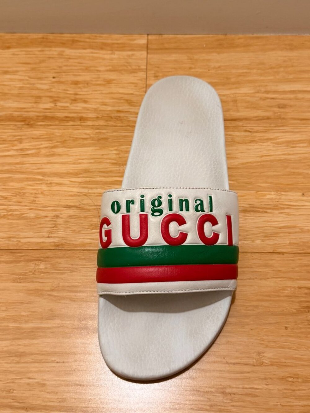 Gucci slides size 10 original logo - Picture 7 of 8